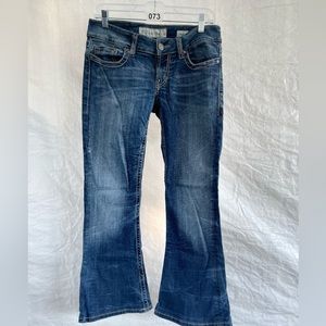BKE Stella stretch flare jeans. Size 28. Altered to a 29 1/2 inch inseam.
